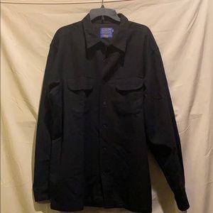 Men’s Wool button down shirt